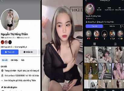 Cô nàng Nguyễn Thị Hồng Thắm nóng bỏng khiến cả đoạn phim chat cảnh nóng cực phê bị lộ